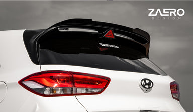 Zaero Designs  EVO-1 Rear Spoiler Extension for Hyundai i30N Hatchback - MODE Auto Concepts
