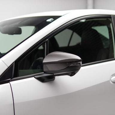 Zero Offset  Dry Carbon Mirror Caps for Subaru WRX (VB) Sedan/(VN) Wagon 22+ - MODE Auto Concepts