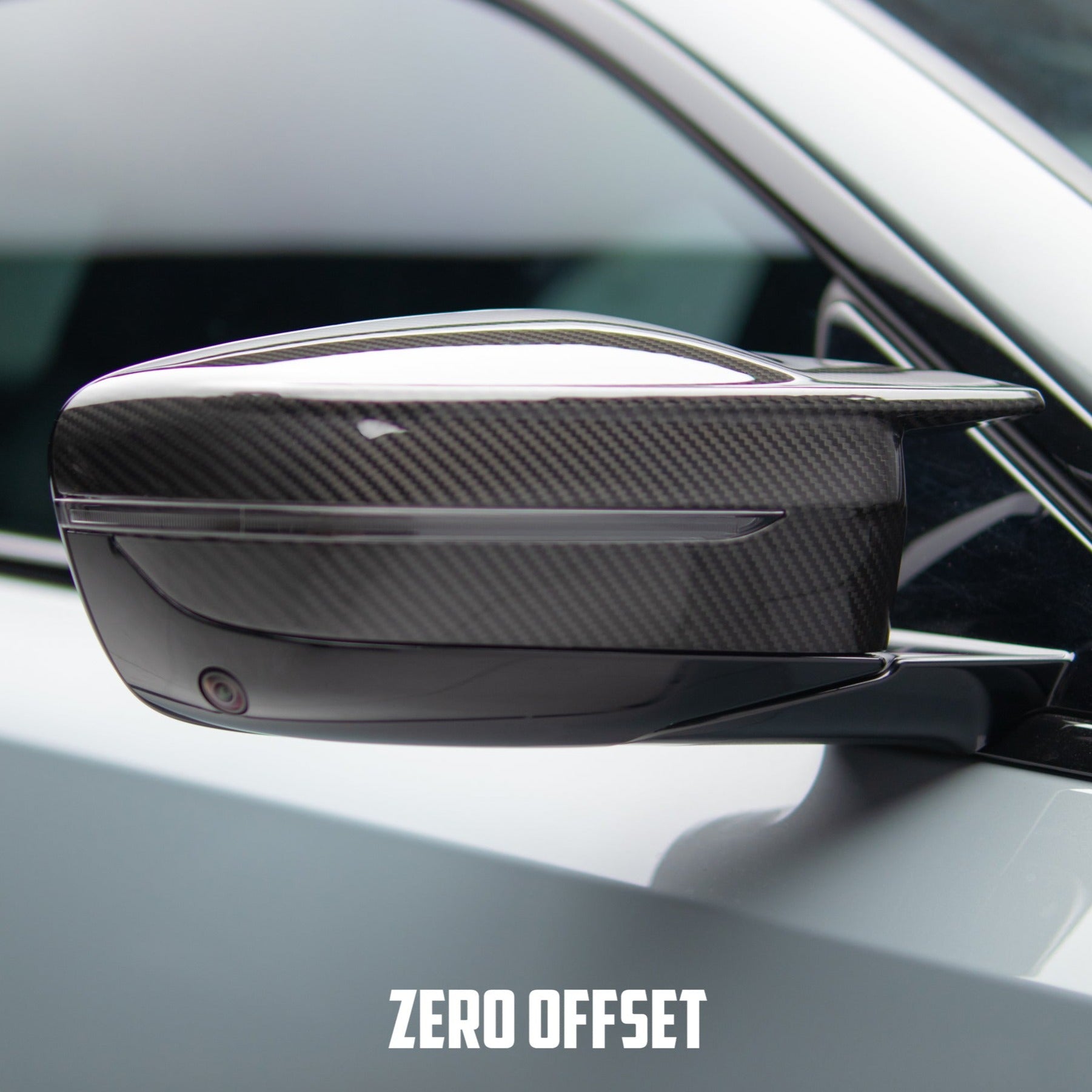 Zero Offset  M-Performance Style Pre Pregged Dry Carbon Mirrors For BMW M240i G42 / M2 G87 / M3 G80 G81 / M4 G82 G83 20+ - MODE Auto Concepts