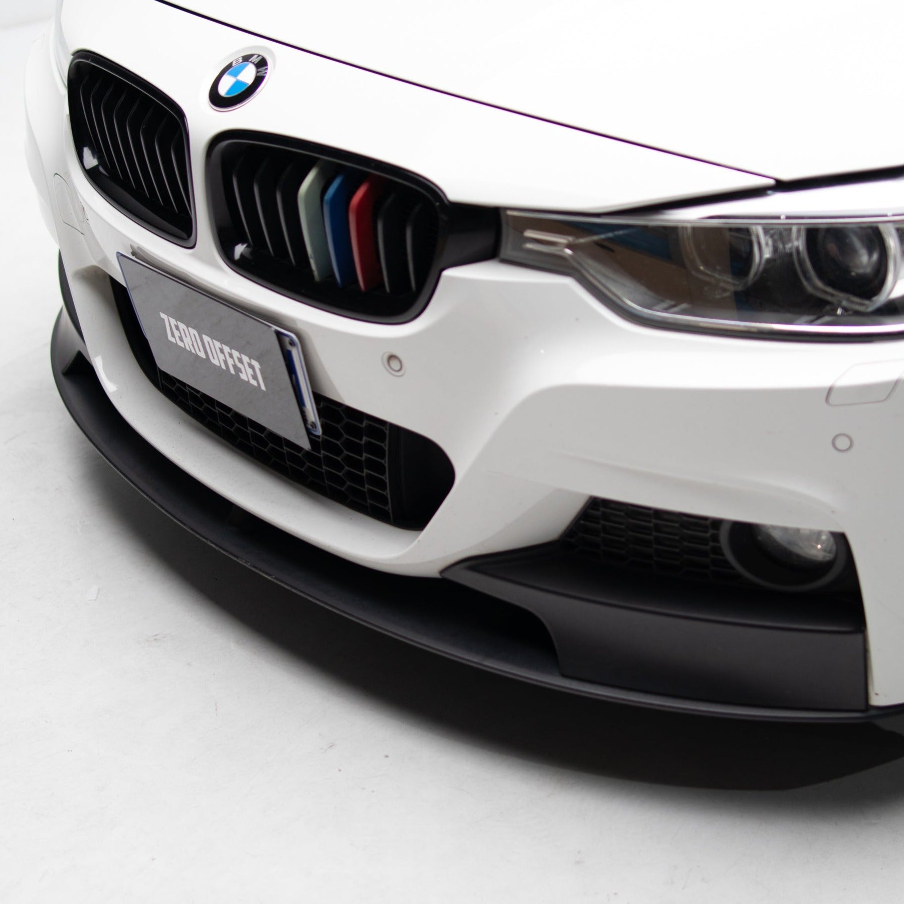Zero Offset  M Performance Style Front Lip for BMW 3 Series (F30) 12-18 - MODE Auto Concepts