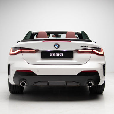 Zero Offset  M Performance Style Pre Pregged Dry Carbon Spoiler For BMW 4 Series G23 / M4 G83 Convertible 20+ - MODE Auto Concepts