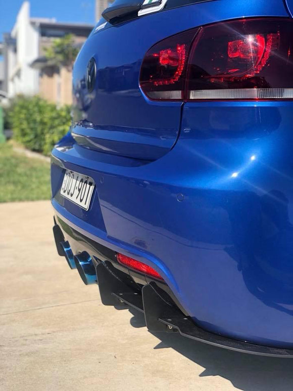 Maxton Design VW Golf Mk6 R Rear Diffuser - MODE Auto Concepts