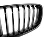 Zero Offset  M Performance Style Gloss Black Grill (Single Slat) For BMW 2 Series F22 F23 / M2 F87 Non Comp  14-20 - MODE Auto Concepts