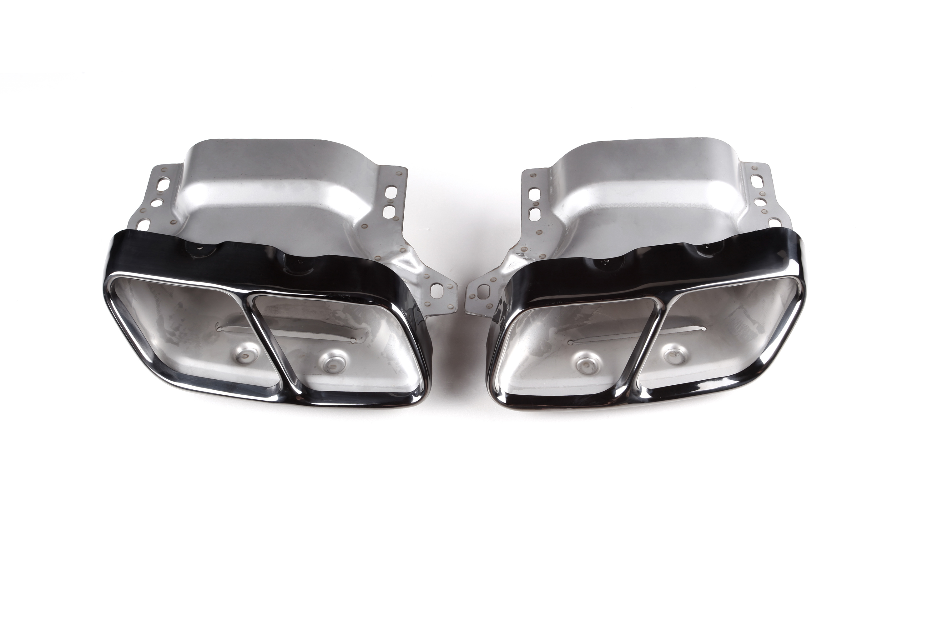 Zero Offset  AMG Style Rear Diffuser & Exhaust Tips for Mercedes CLA Class C117 Coupe / X117 Wagon 17-18 - MODE Auto Concepts