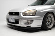 Zero Offset  STI Style Front Lip for 04-05 Subaru Impreza (Suits Impreza/WRX Stock Bumper) - MODE Auto Concepts