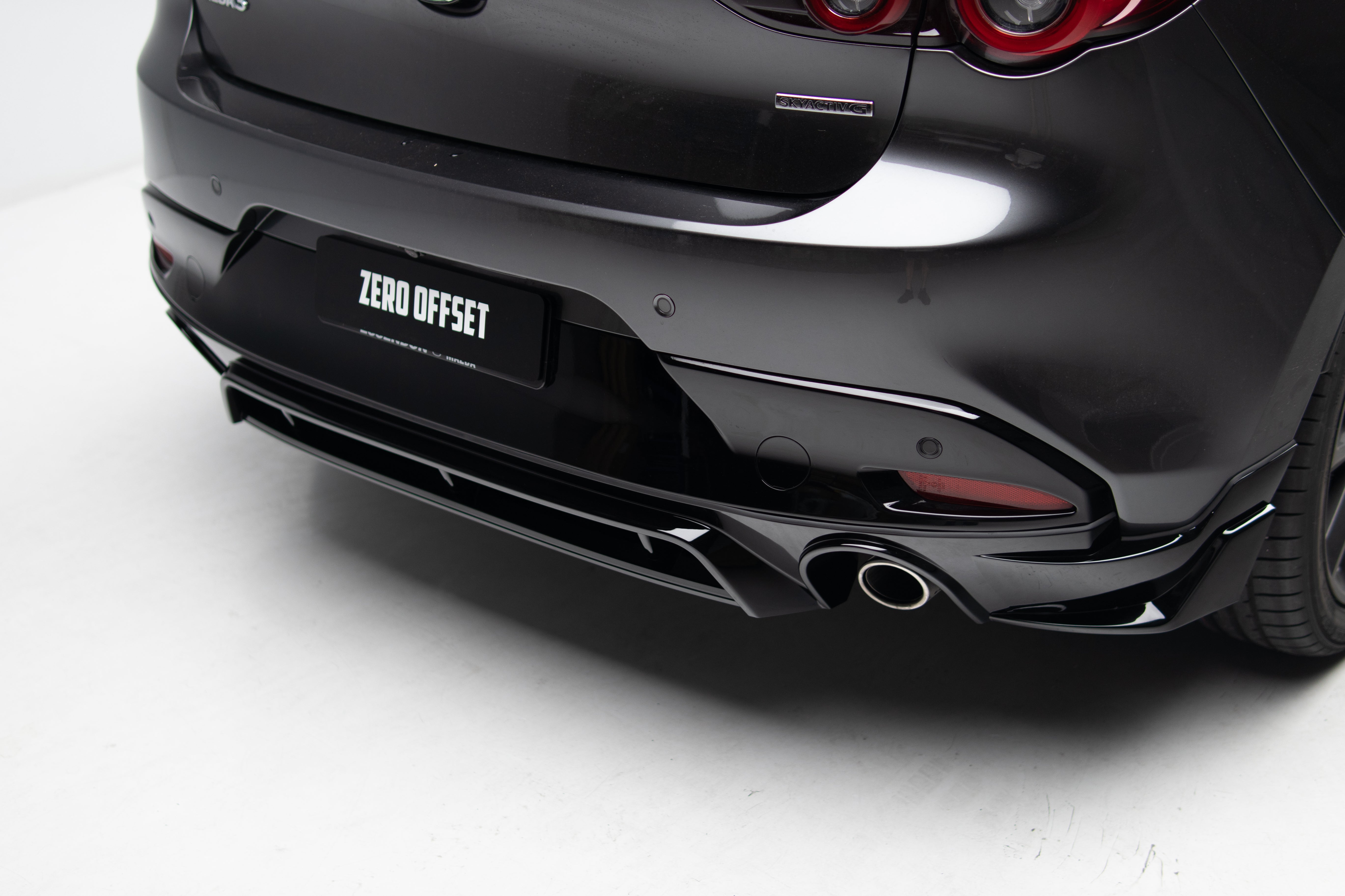 Zero Offset  T-Style Rear Lip for 19+ Mazda 3 BP (Hatch) - MODE Auto Concepts
