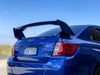 Zero Offset  STI Style Trunk Spoiler + Hole Cover Plate for 08-14 Subaru WRX - MODE Auto Concepts