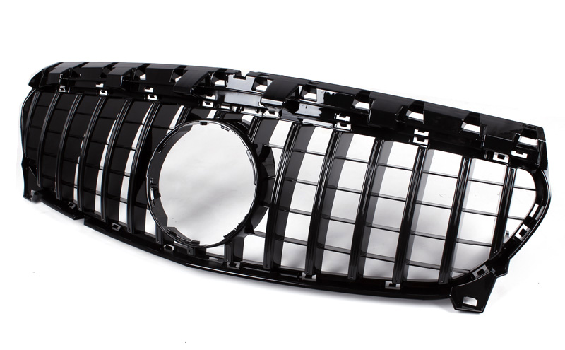 Zero Offset  AMG Panamericana Style Grille for Mercedes CLA Class C117 / X117 14-19 - Black - MODE Auto Concepts
