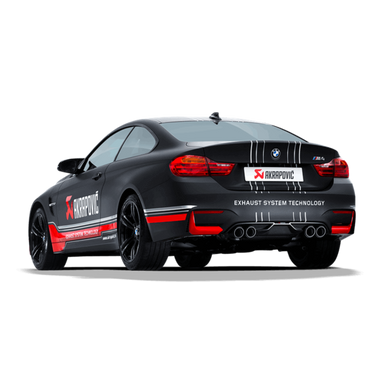 Akrapovic Evolution Line (Titanium) w Titanium Tailpipes suits BMW M3/M4 F80/F82 - MODE Auto Concepts