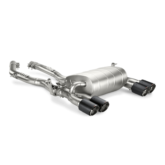 Akrapovic Evolution Line (Titanium) w Carbon Tailpipes suits BMW M3/M4 F80/F82 - MODE Auto Concepts