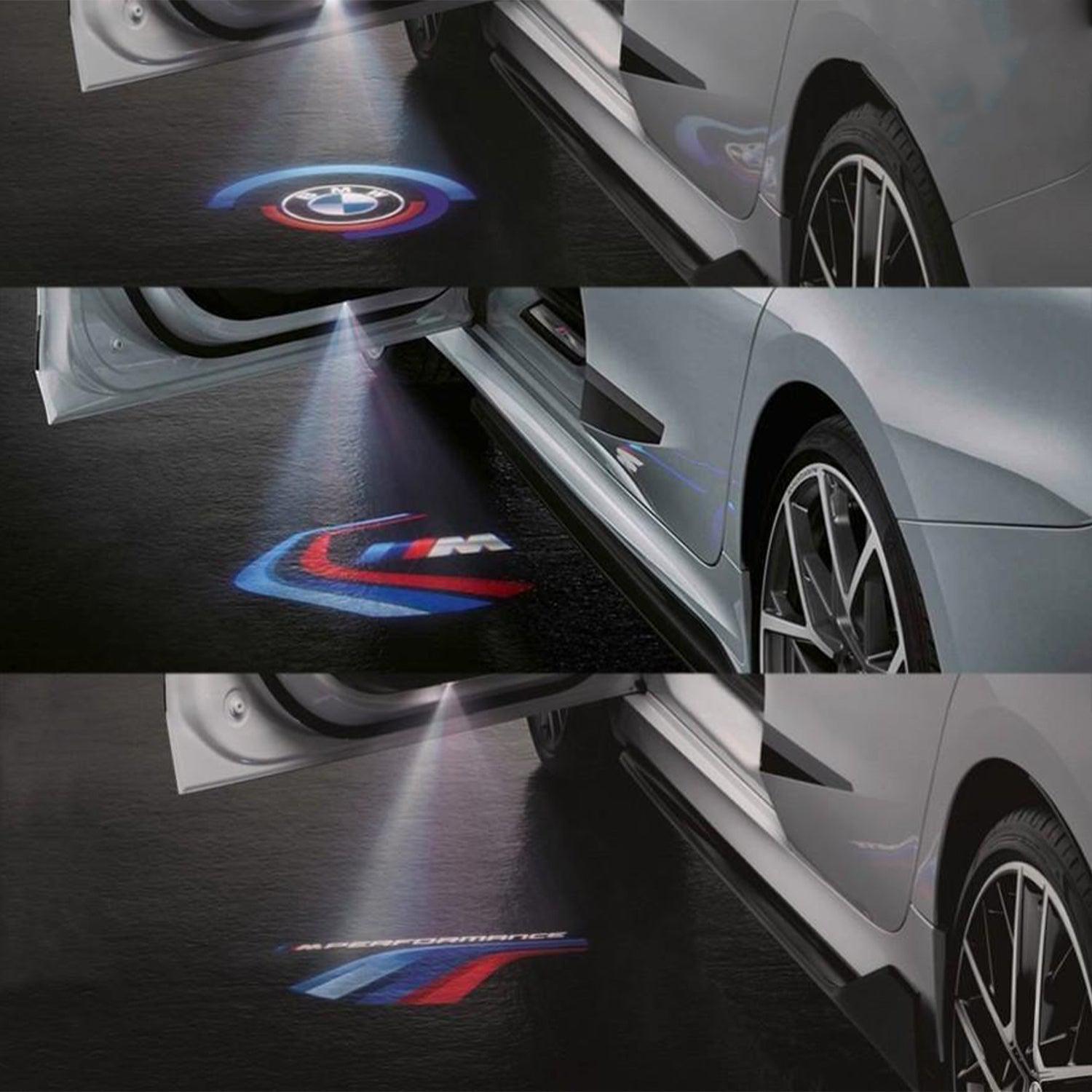 GENUINE OE BMW LED Door Logo 68mm Projector Light 63312468386
