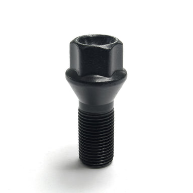 MODE PlusTrack Extended Lug Bolt 12x1.5 Black 44mm Conical Tapered 17mm Head - MODE Auto Concepts