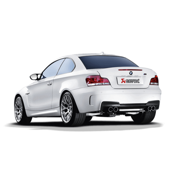 Akrapovic Evolution Line (Titanium) w Carbon Tailpipes suits BMW 1M E82 - MODE Auto Concepts