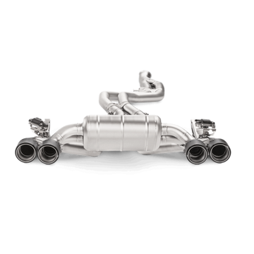 Akrapovic Evolution Line (Titanium) w Carbon Tailpipes suits BMW M2 F87 - MODE Auto Concepts