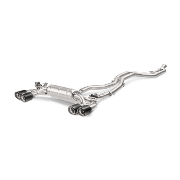 Akrapovic Evolution Line (Titanium) w Carbon Tailpipes suits BMW M2 F87 - MODE Auto Concepts