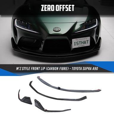 Zero Offset  M'Z Style Full Splitter Kit (Carbon Fibre) for Toyota Supra A90 - MODE Auto Concepts