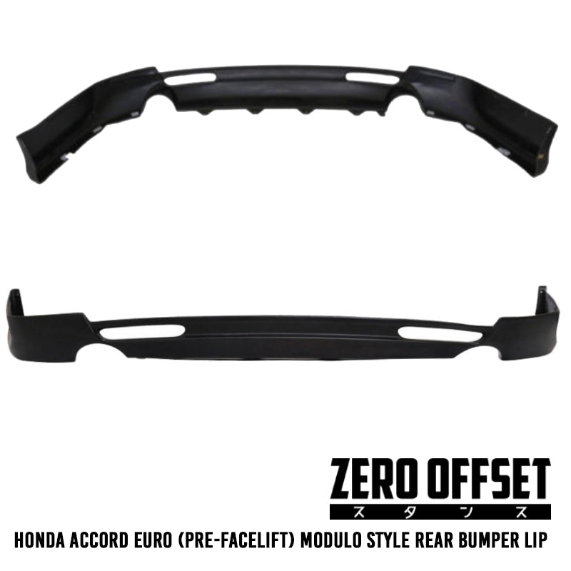 Zero Offset  Modulo Style Rear Lip for 03-05 Honda Accord Euro CL9 (Pre-facelift) - MODE Auto Concepts