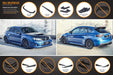 Impreza WRX / STI G3 Hatch (FL) Full Lip Splitter Set - MODE Auto Concepts