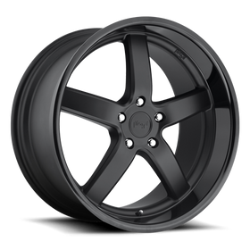 Niche Misano - M173 Matte Black w/ Gloss Black - MODE Auto Concepts