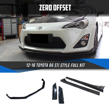 Zero Offset  STI Style Full Kit  for 12-16 Toyota 86 (ZN6) - MODE Auto Concepts