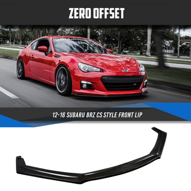 Zero Offset  CS Style Front Lip for 12-16 Subaru BRZ (ZC6) - MODE Auto Concepts