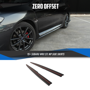 Zero Offset  MP Style Side Skirts for 15-21 Subaru WRX STI - MODE Auto Concepts