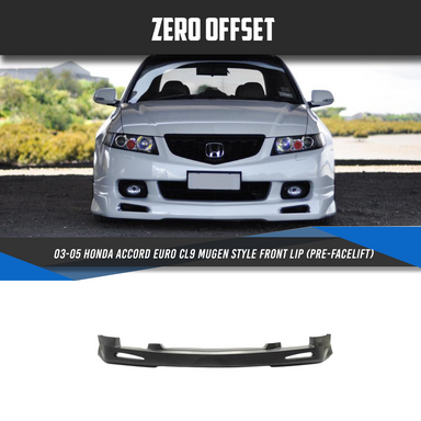 Zero Offset  Mugen Style Front Lip for 03-05 Honda Accord CL9 (Pre-facelift) - MODE Auto Concepts