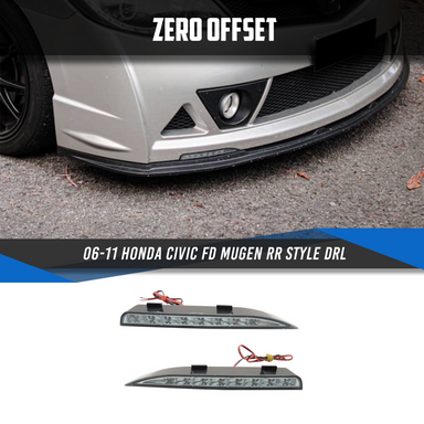 Zero Offset  Mugen RR Style DRL for 06-11 Honda Civic FD - MODE Auto Concepts