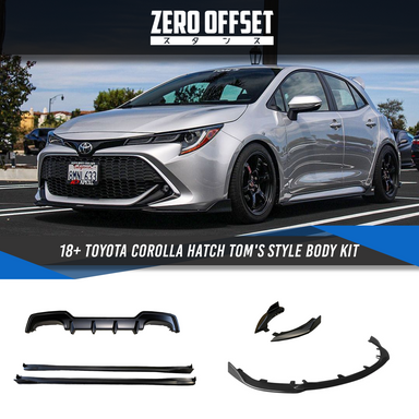 Zero Offset  Tom's Style Body Kit for 18+ Toyota Corolla Hatch - MODE Auto Concepts