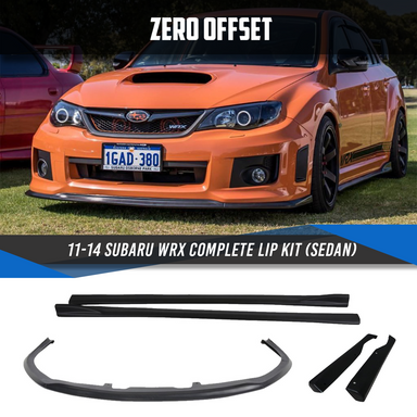 Zero Offset  CS Style Full Lip Kit (Sedan) for 11-14 Subaru WRX - MODE Auto Concepts