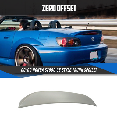 Zero Offset  OE Style Trunk Spoiler for 00-09 Honda S2000 - MODE Auto Concepts