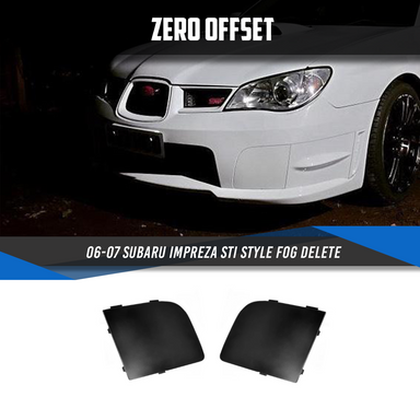 Zero Offset  STI Style Fog Light Covers for 06-07 Subaru Impreza - MODE Auto Concepts