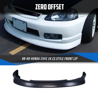 Zero Offset  CS Style Front Lip for 99-00 Honda Civic EK - MODE Auto Concepts