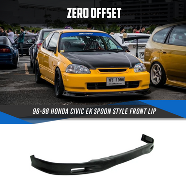 Zero Offset  Spoon Style Front Lip for 96-98 Honda Civic EK - MODE Auto Concepts