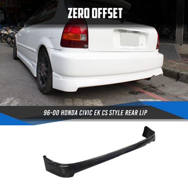 Zero Offset  CS Style Rear Lip for 96-00 Honda Civic EK - MODE Auto Concepts