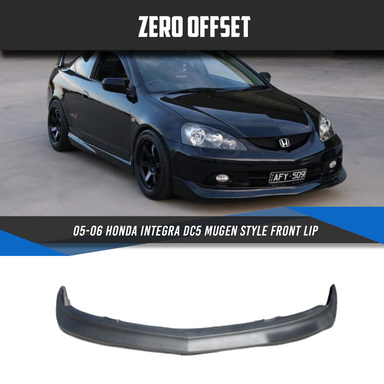 Zero Offset  Mugen Style Front Lip for 05-06 Honda Integra DC5 - MODE Auto Concepts