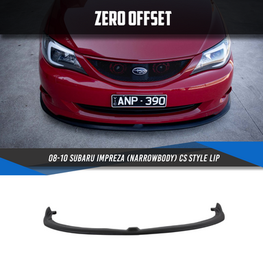 Zero Offset  CS Style Front Lip for 08-10 Subaru Impreza (Narrowbody) - MODE Auto Concepts