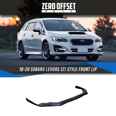 Zero Offset  STI Style Front Lip for 18-21 Subaru Levorg (Standard Bumper) - MODE Auto Concepts