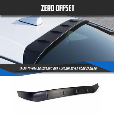 Zero Offset  Aimgain Style Roof Spoiler for 12-21 Toyota 86 (ZN6)/Subaru BRZ (ZC6) - MODE Auto Concepts