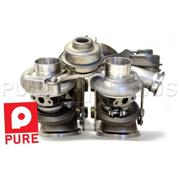 Pure Turbos Stage 2 Turbo Upgrade 600-700whp suit BMW N54 135i 335i - MODE Auto Concepts
