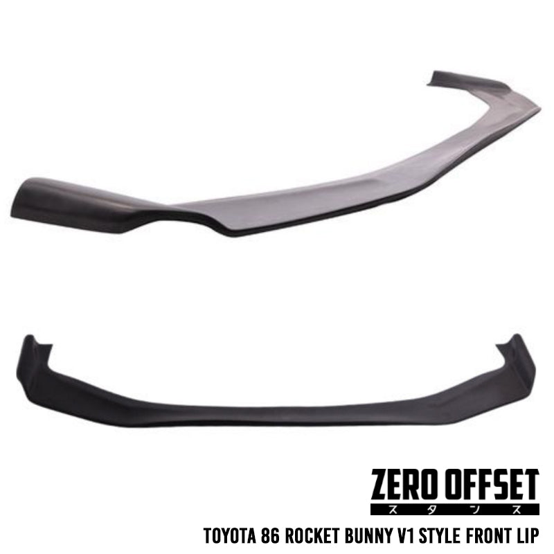 Zero Offset  Rocket Bunny V1 Style Front Lip for 12-21 Toyota 86 (ZN6)/Subaru BRZ (ZC6) - MODE Auto Concepts