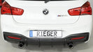Rieger Design & Tuning Rear Diffuser suits BMW M135i LCI & M140i (F20/F21) - MODE Auto Concepts