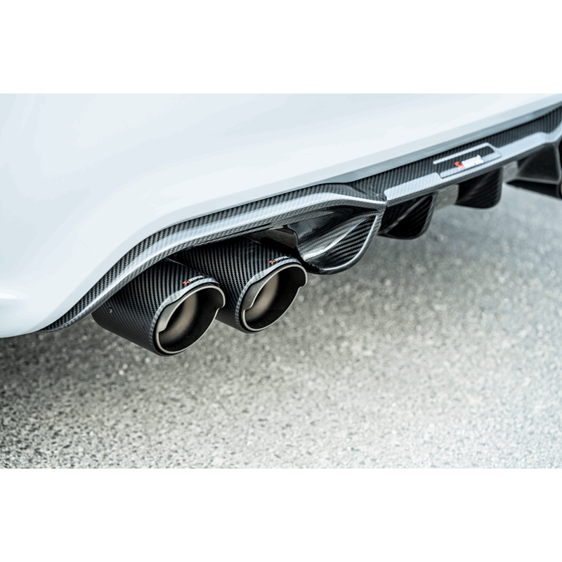 Akrapovic Slip-On Line (Titanium) w Carbon Tailpipes suits BMW M2 Competition F87 - MODE Auto Concepts