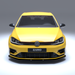 Zaero Designs  EVO-1 Front Lip/Splitter for VW Golf MK7.5R 18-21 - MODE Auto Concepts