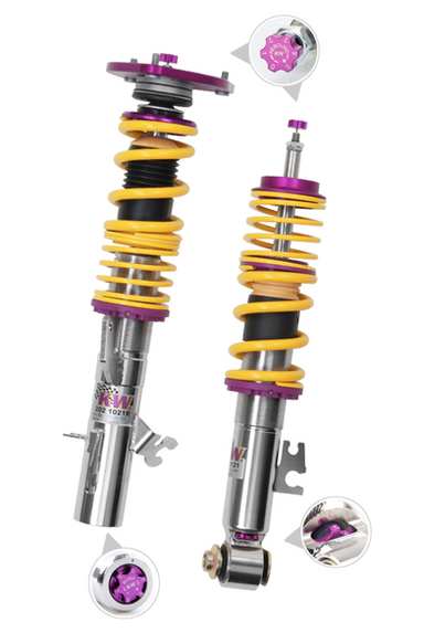 KW Suspension - Clubsport 2-way incl. top mounts BMW 1 Series Coupe 1C (E82) - MODE Auto Concepts