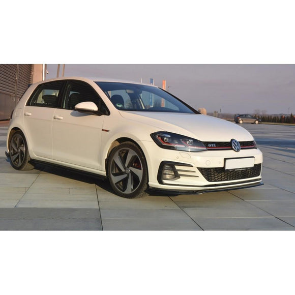 Maxton Design Front Splitter VW Golf Mk7.5 GTI Ver2 (Facelift) Front Lip - MODE Auto Concepts