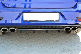 Maxton Design Rear Central Splitters VW Golf Mk7.5 R (Facelift) - MODE Auto Concepts