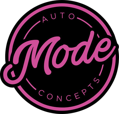 MODE Auto Concepts Sticker Round - Medium 100mm - MODE Auto Concepts