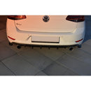 Maxton Design Rear Diffuser V2 Valance VW Golf Mk7.5 GTI (Facelift) - MODE Auto Concepts