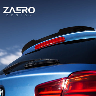 Zaero Designs  EVO-1 Rear Spoiler Extension for BMW 1 Series F20 12-19 - MODE Auto Concepts